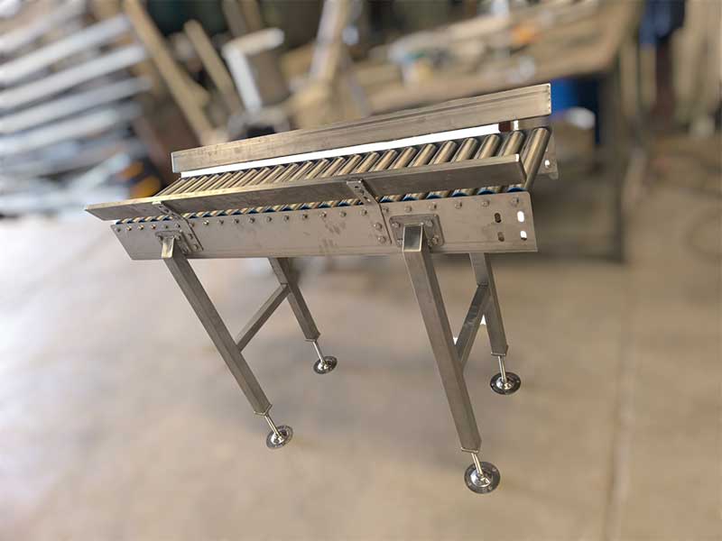 Rodillera individual. Somos fabricantes de transportadores de banda modular en Castellón Rodillera individual. Somos fabricantes de transportadores de banda modular en Castellón